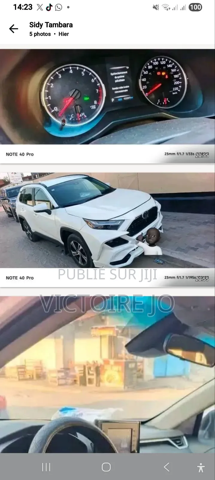 Toyota RAV4 2022 Blanc