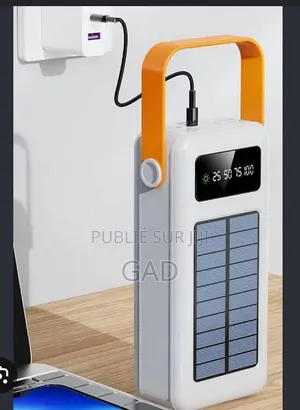 Power Bank Avec Panneau Solaire