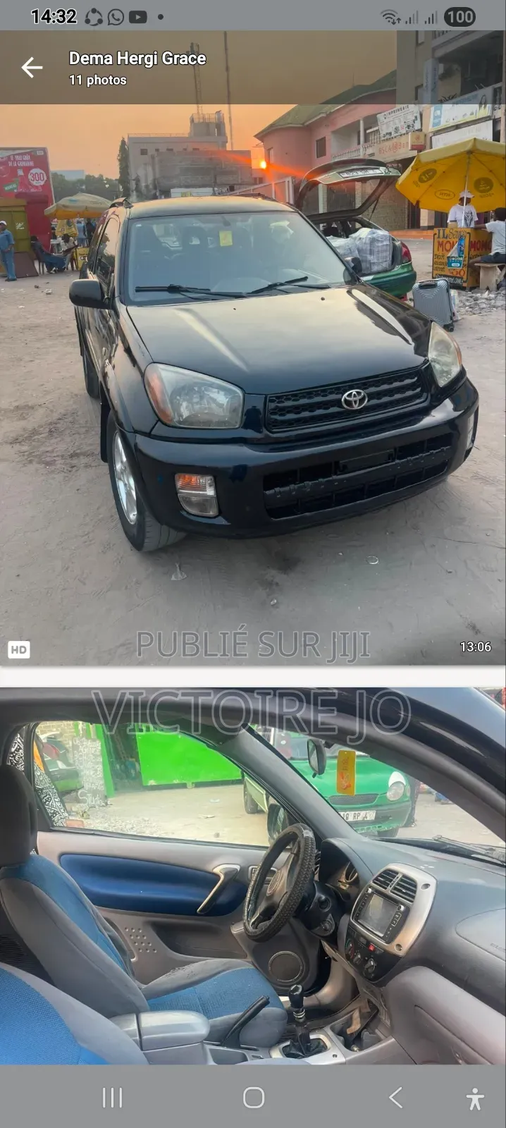 Toyota RAV4 2014 Noir