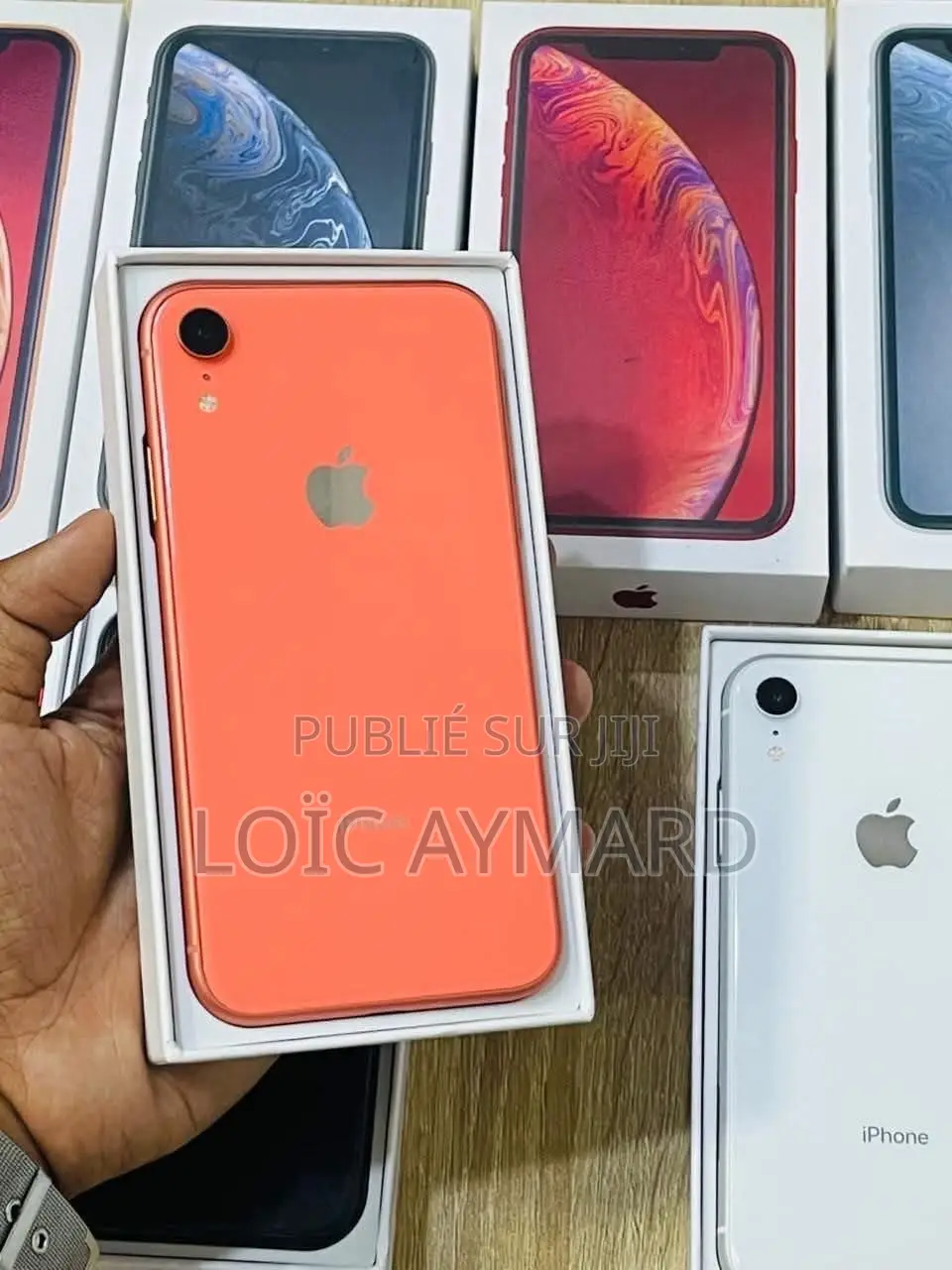 Nouveau Apple iPhone XR 64 GB Argenté