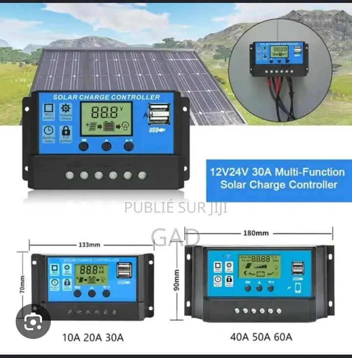 Contrôleur De Charge Solaire 30A