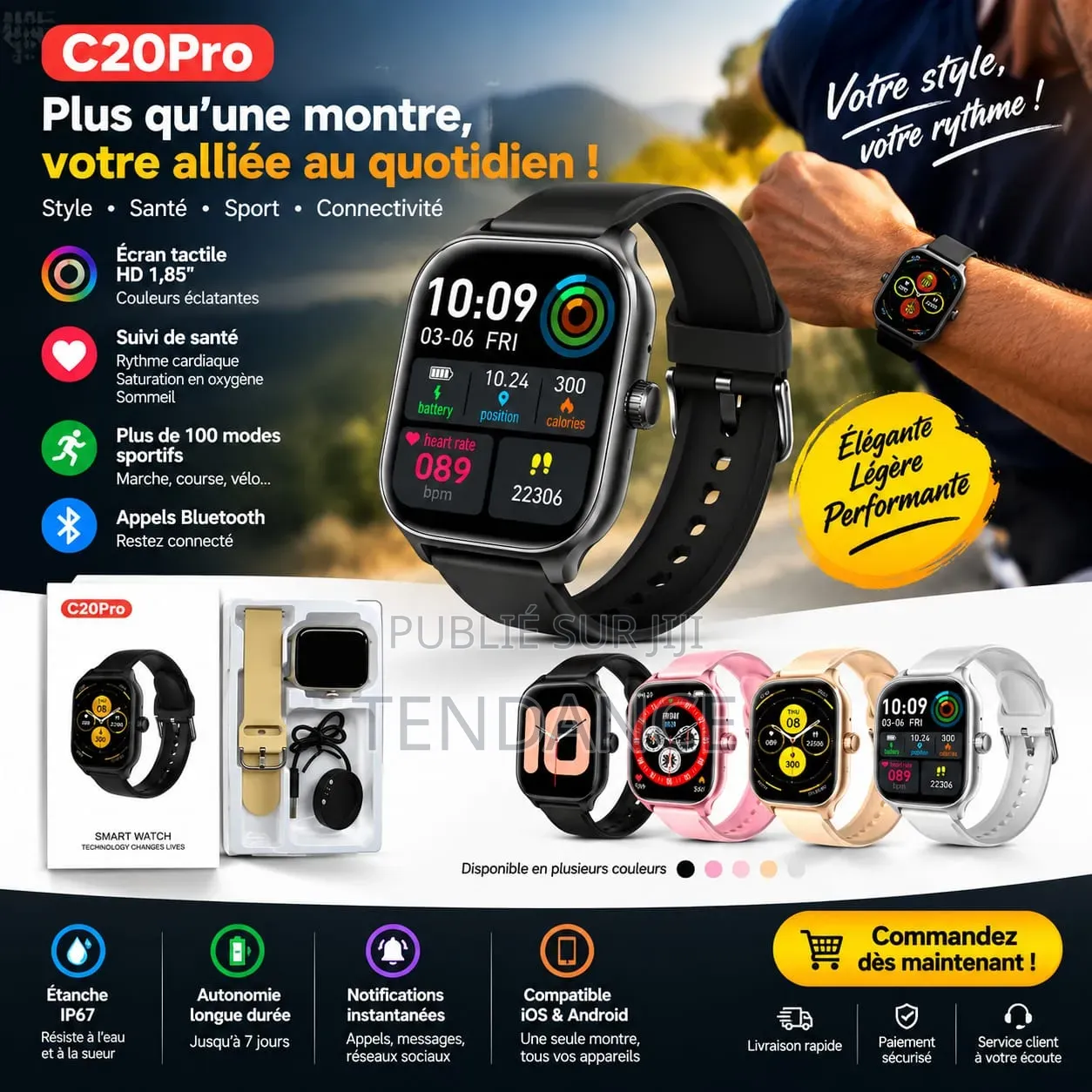 C20 Pro Smart Watch