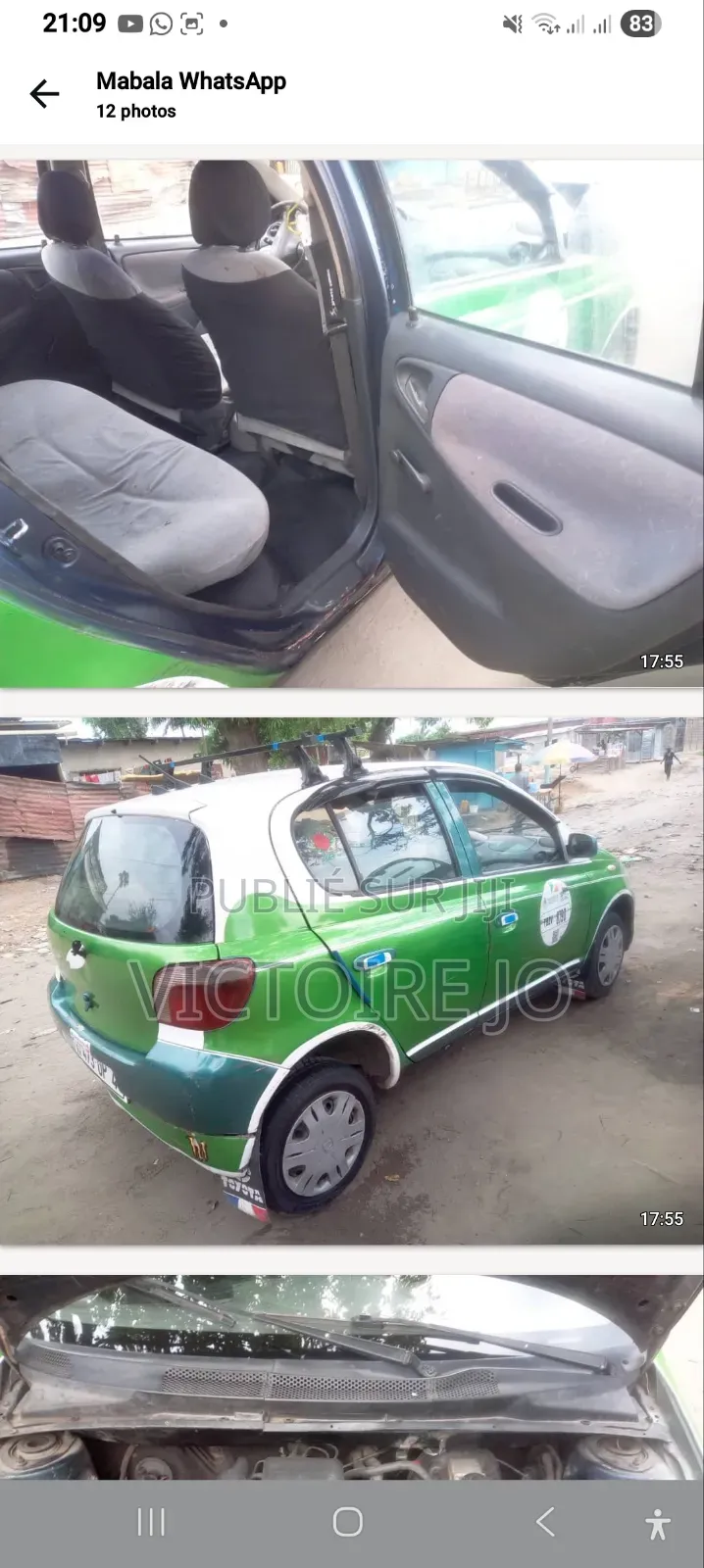 Toyota Yaris 2016 Vert