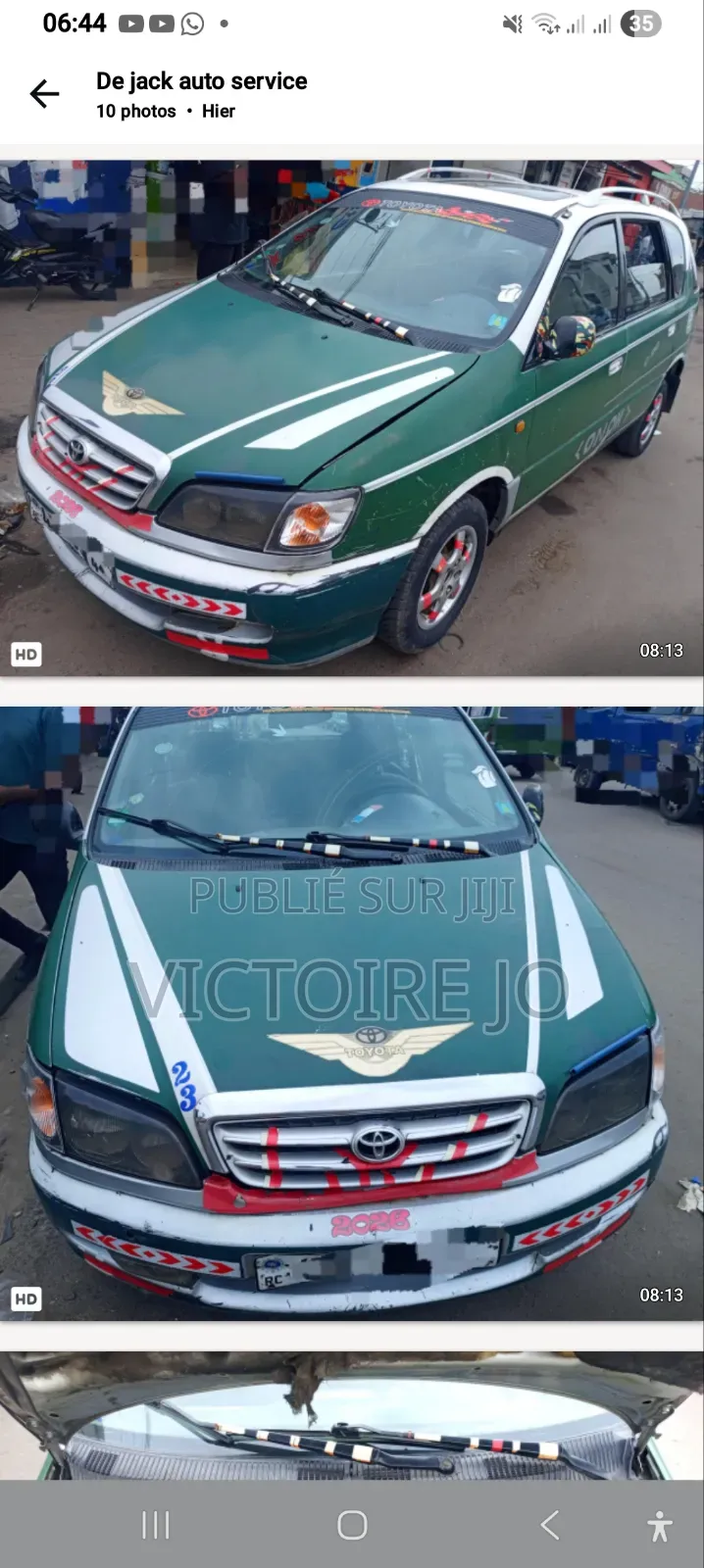 Toyota Picnic 2018 Vert