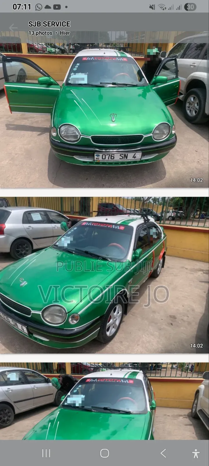 Toyota Corolla 2019 Vert