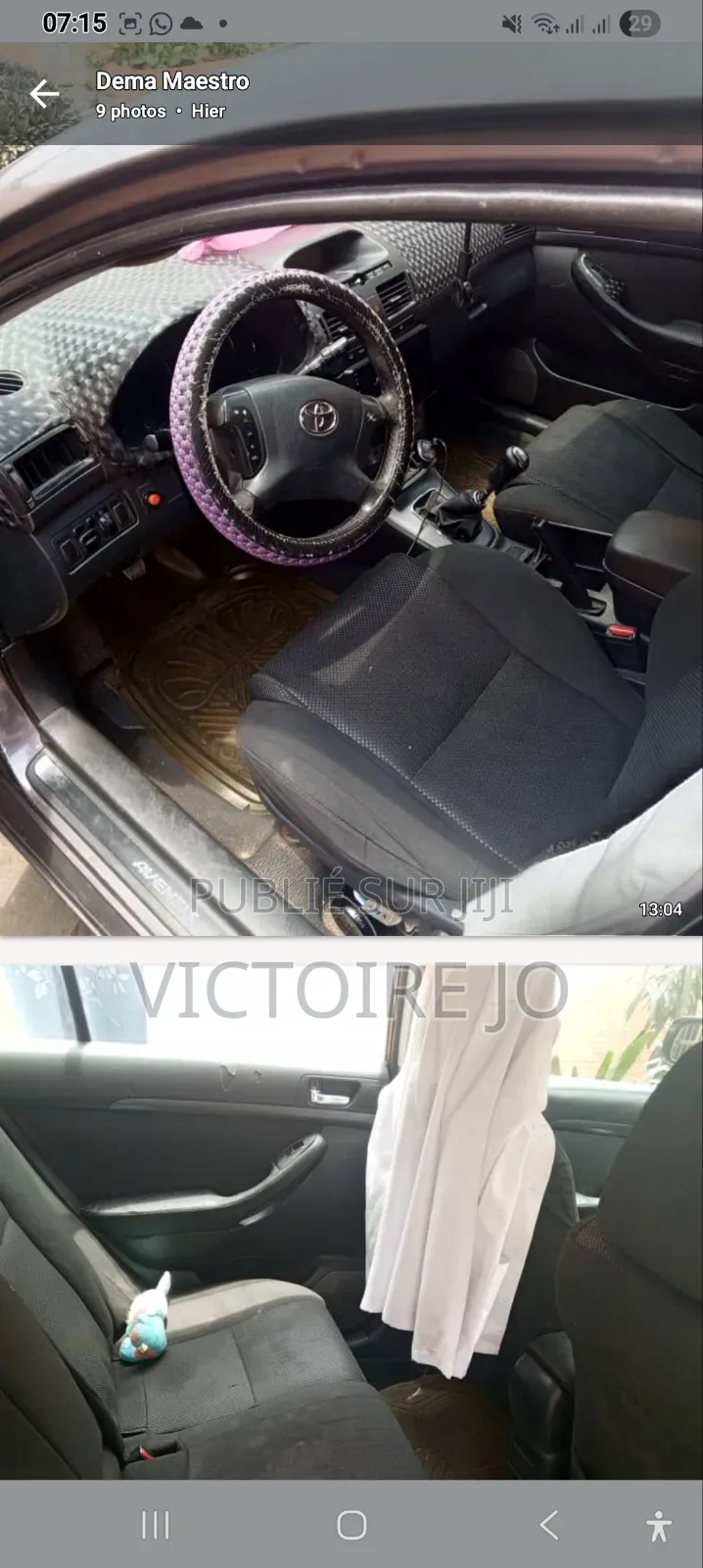 Toyota Avensis 2013 Gris