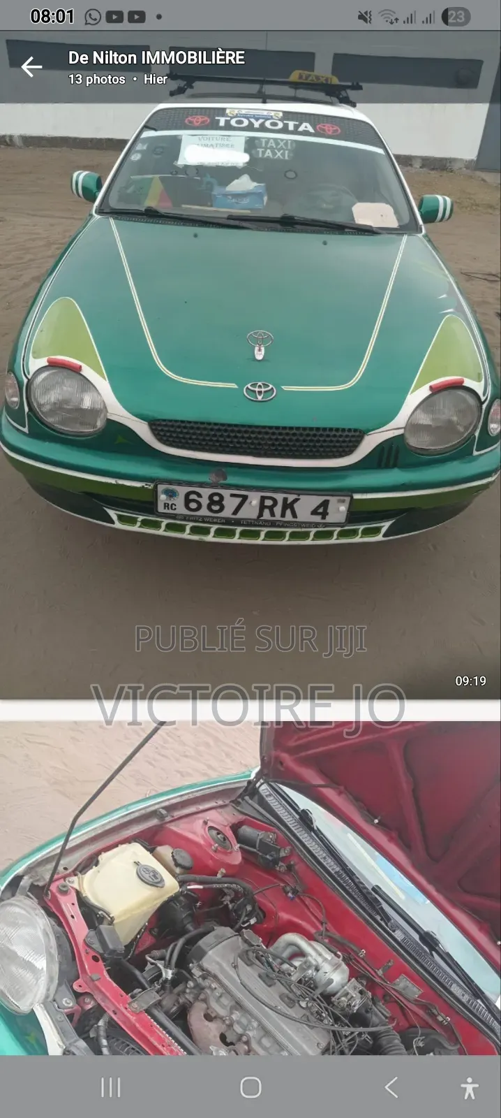 Toyota Corolla 2019 Vert