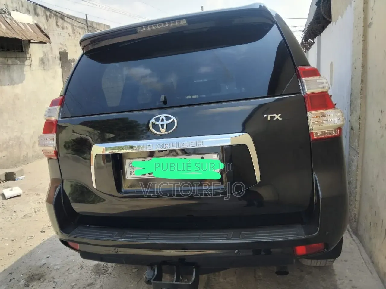 Toyota Land Cruiser Prado 2016 Noir
