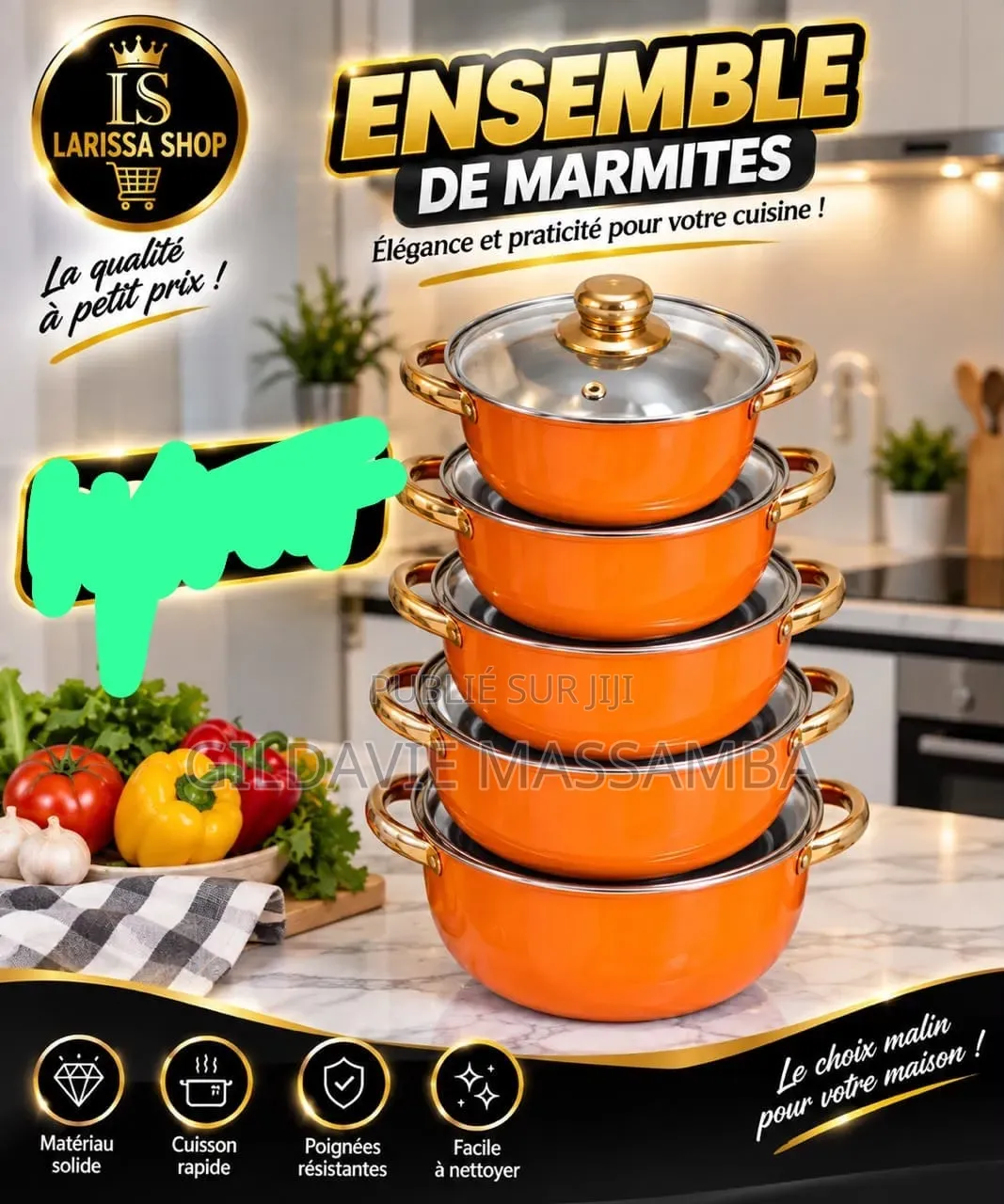 Marmite en Porcelaine