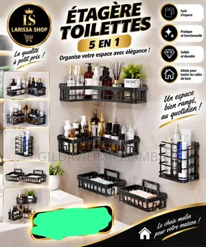 Étagère De Douche Et Cuisine