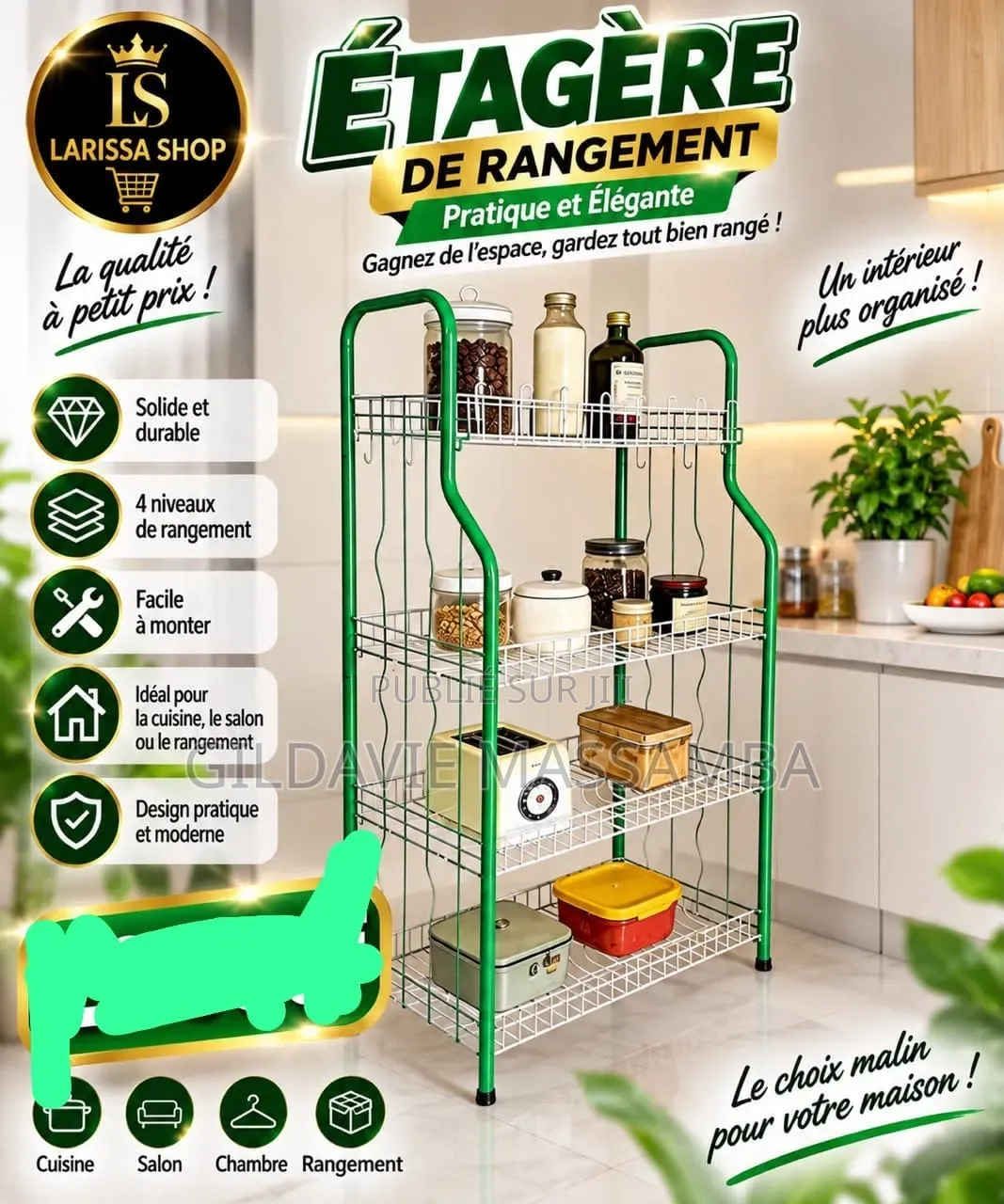 Étagère Et Verrerie Disponible