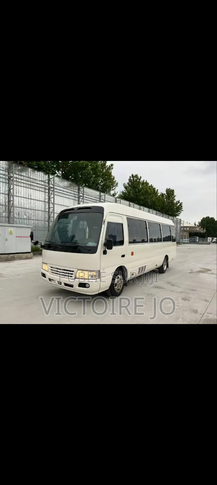 Toyota Coaster 2021 Blanc