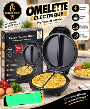 Machine À Galette Et Oeuf Et Gauffre