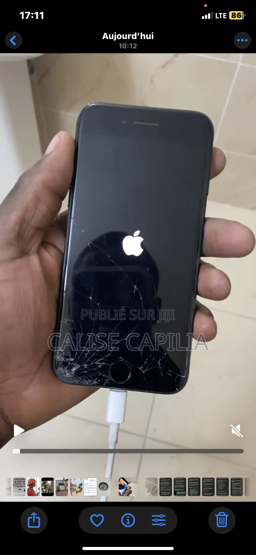 Apple iPhone 7 32 GB Noir