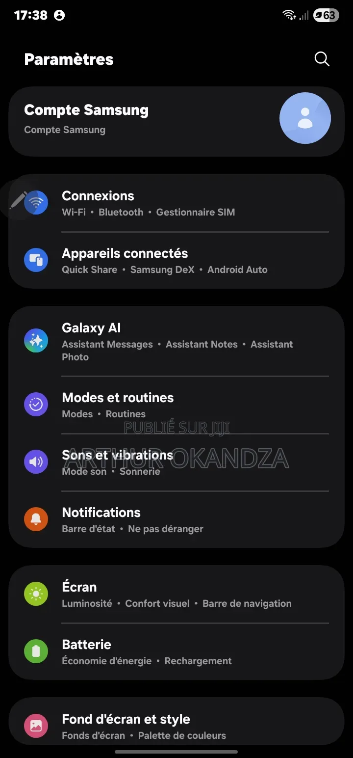 Samsung Galaxy S22 Ultra 256 GB Argenté