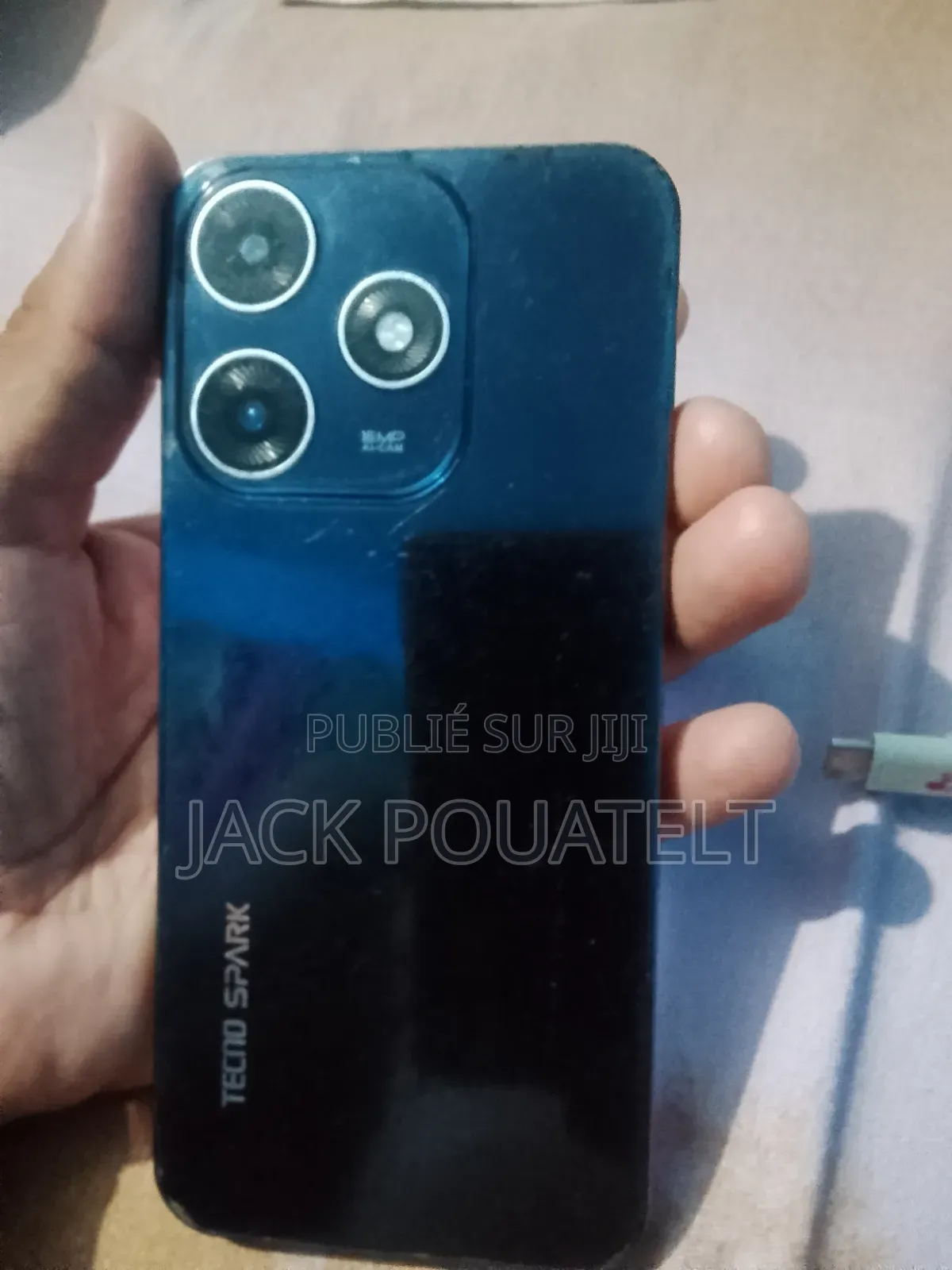 Tecno Spark 10 128 GB Noir