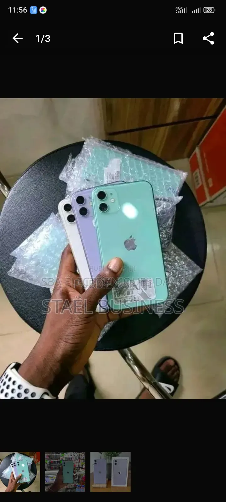 Apple iPhone 11 Pro 64 GB Vert