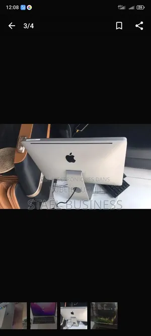 Ordinateur de bureau Apple iMac 8GB Intel Core i5 HDD+SSD 500GB