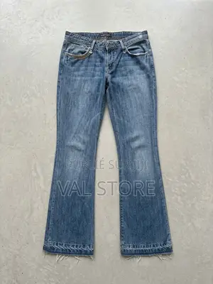 Jean Homme Bleu Clair Effet Destroy – Style Streetwear Y2K