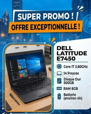 Nouveau Dell Latitude E7450 8GB Intel Core i7 HDD 500GB