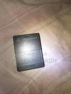 Carte Mémoire 8MO PS2 À Vendre 1500f