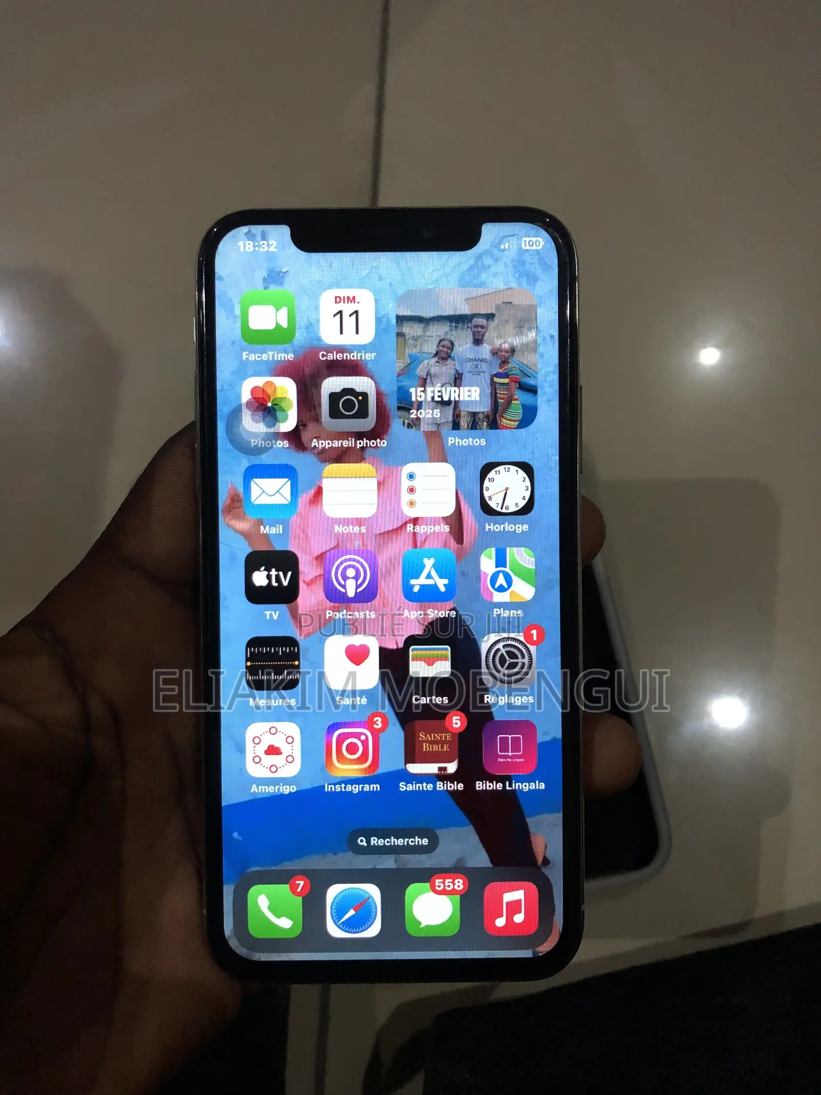 Apple iPhone X 64 GB Blanc