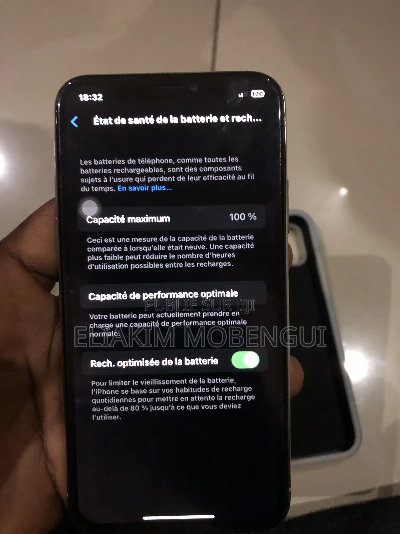 Apple iPhone X 64 GB Blanc