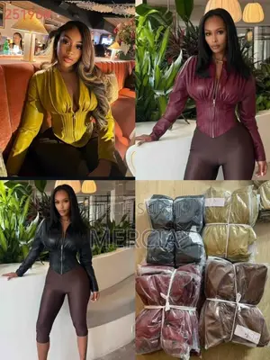 Haut Zara en Cuir