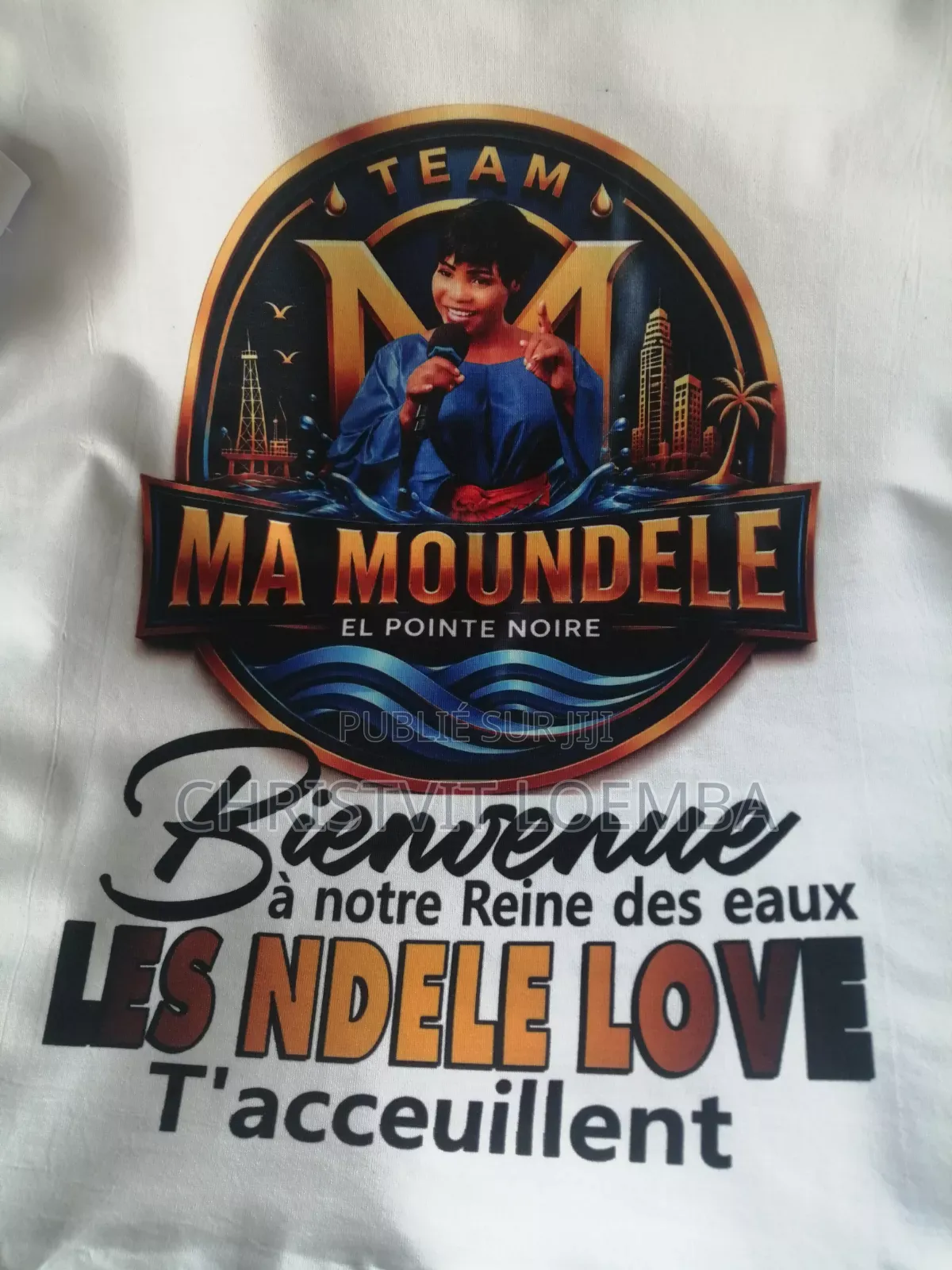 Photo Portrait, Cadeau D'anniversaire, Événementiel Sur Tee-Shirt