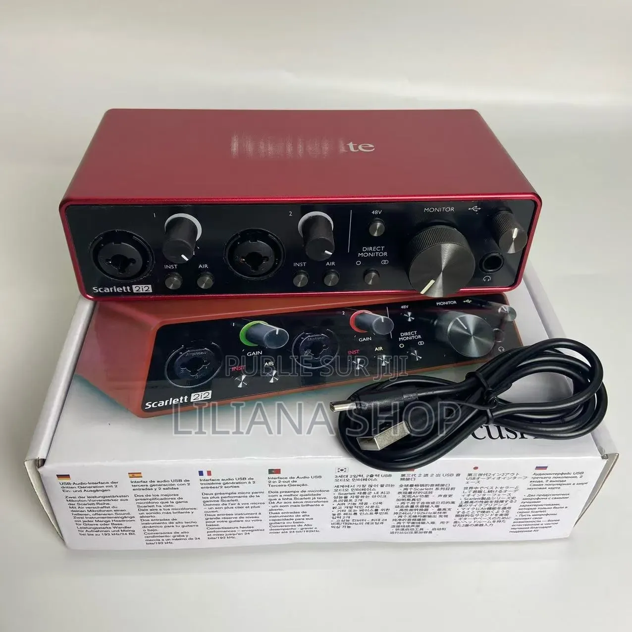 Carte Son Scarlett Focusrite
