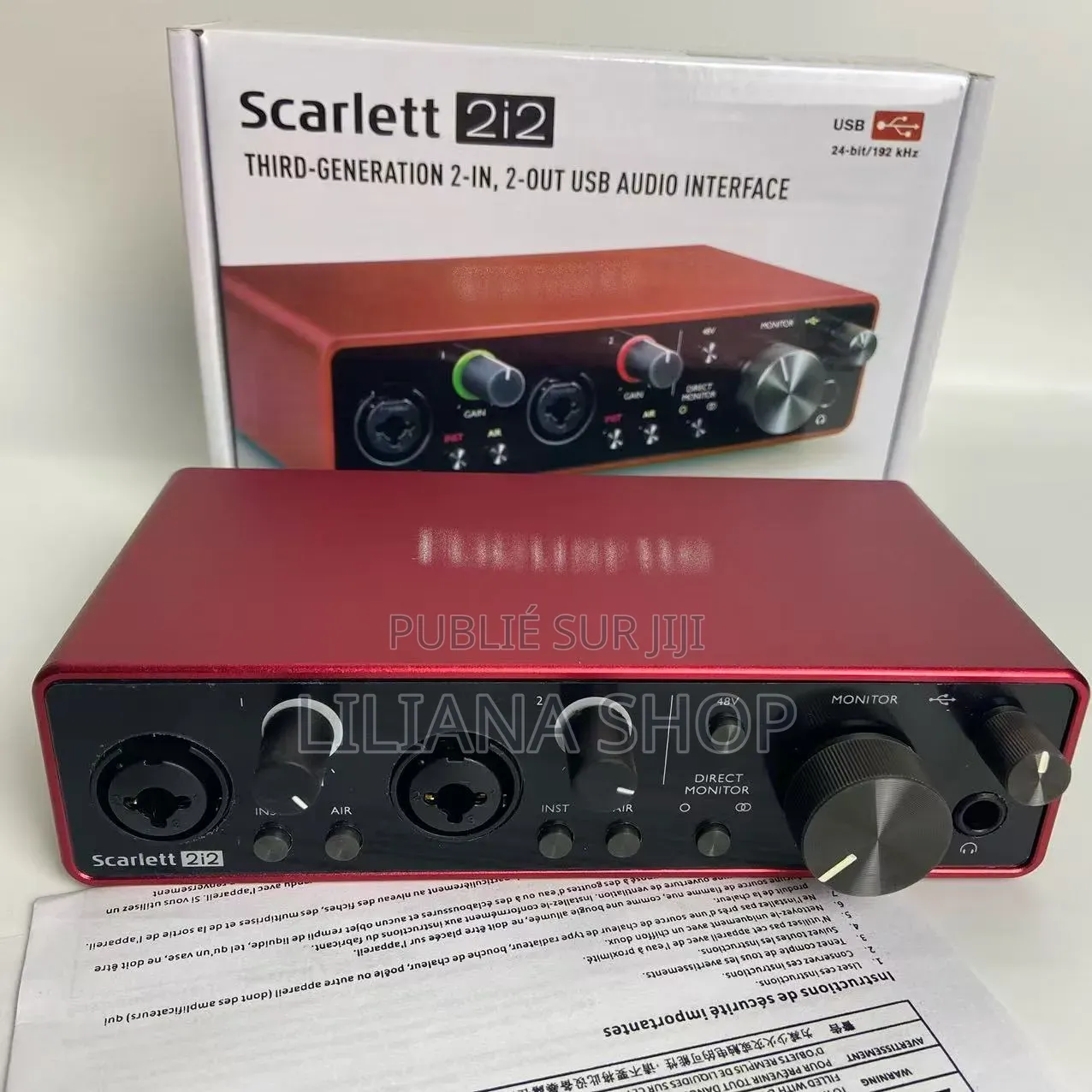 Carte Son Scarlett Focusrite