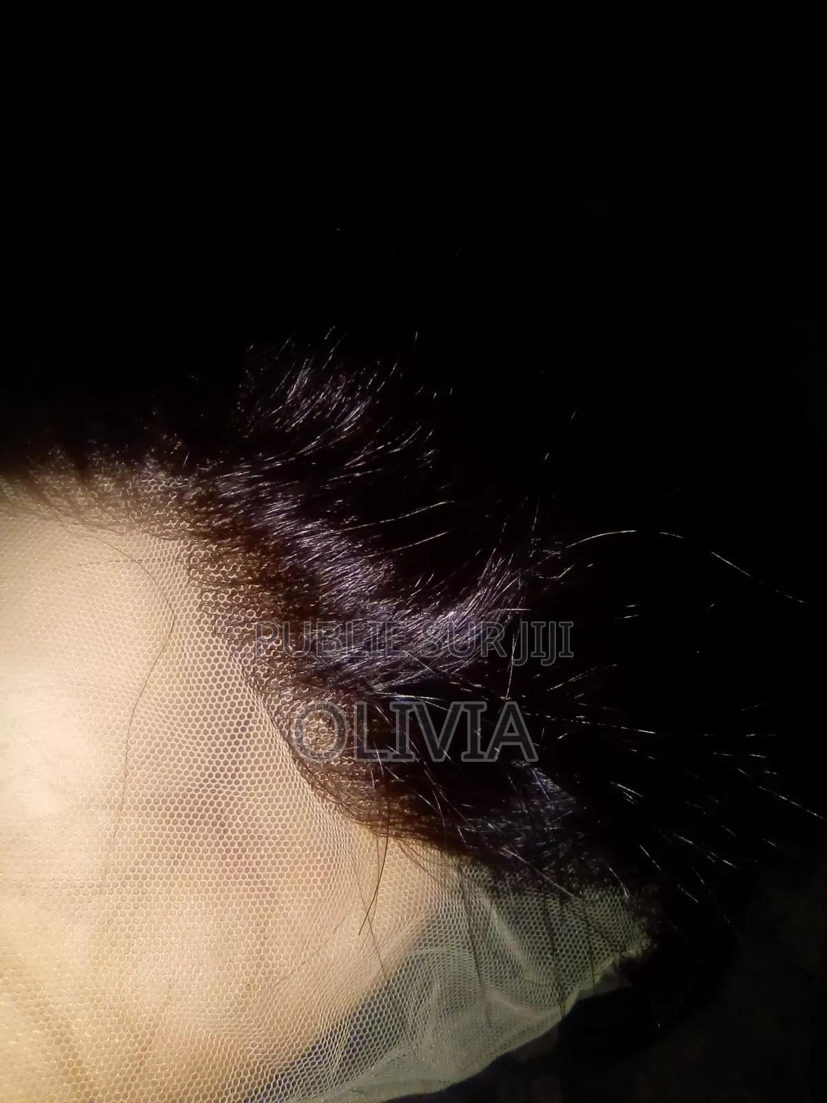 Perruque Lace Naturelle Coupe Noir Brazzaville