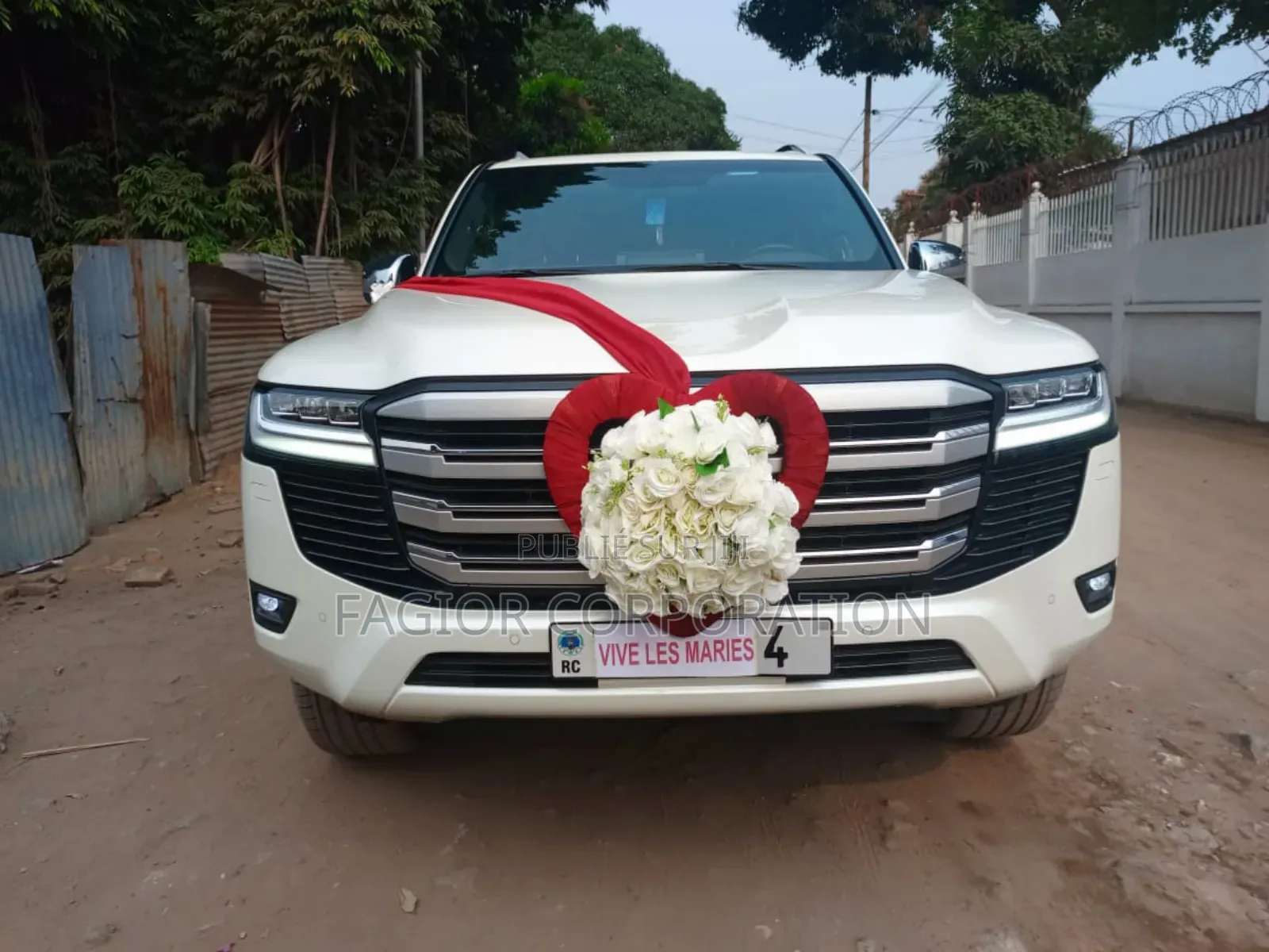 Toyota Land Cruiser 2021 Blanc