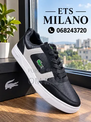 Lacoste en Vrai Cuir