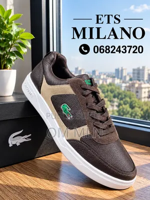 Lacoste en Vrai Cuir