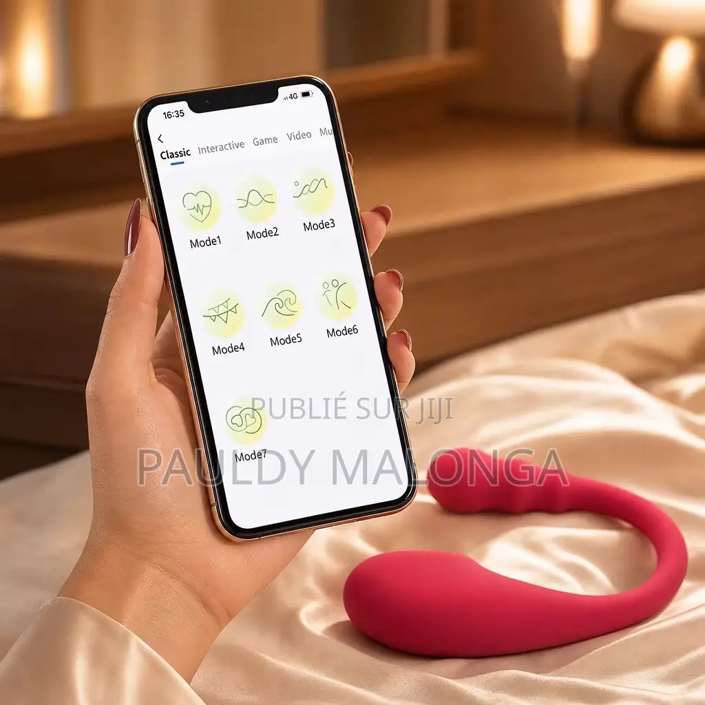 Vibromasseur Connecté
