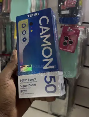 Nouveau Tecno Camon 50 256 GB Bleu