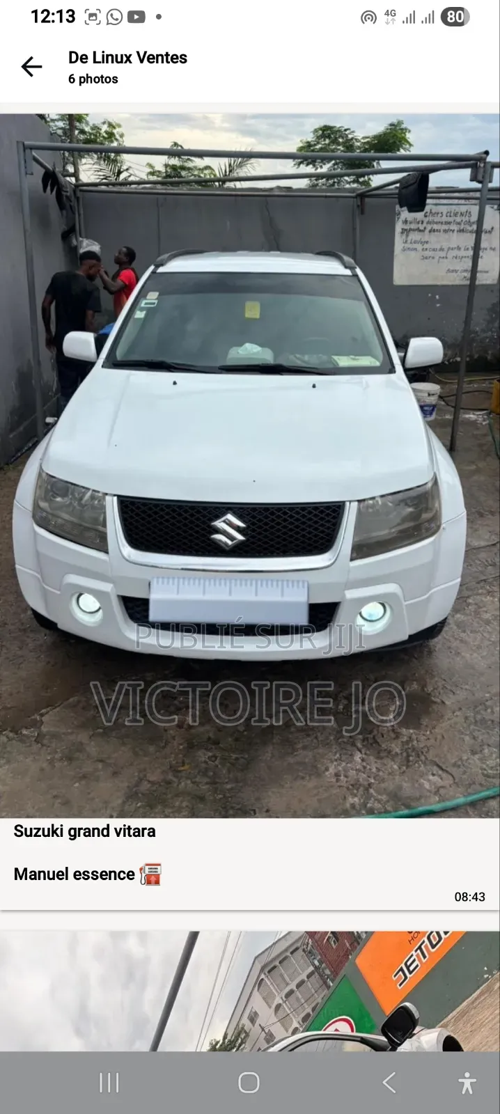 Suzuki Vitara 2016 Blanc