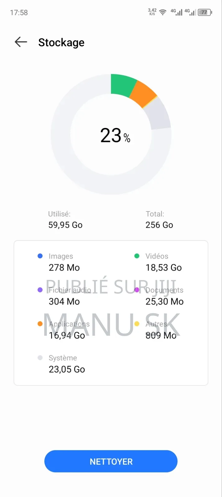 New Itel P55 Plus 256 GB Gris