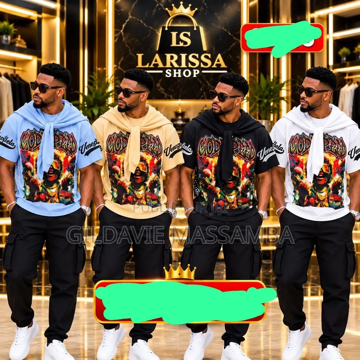 T-Shirt Et Écharpe