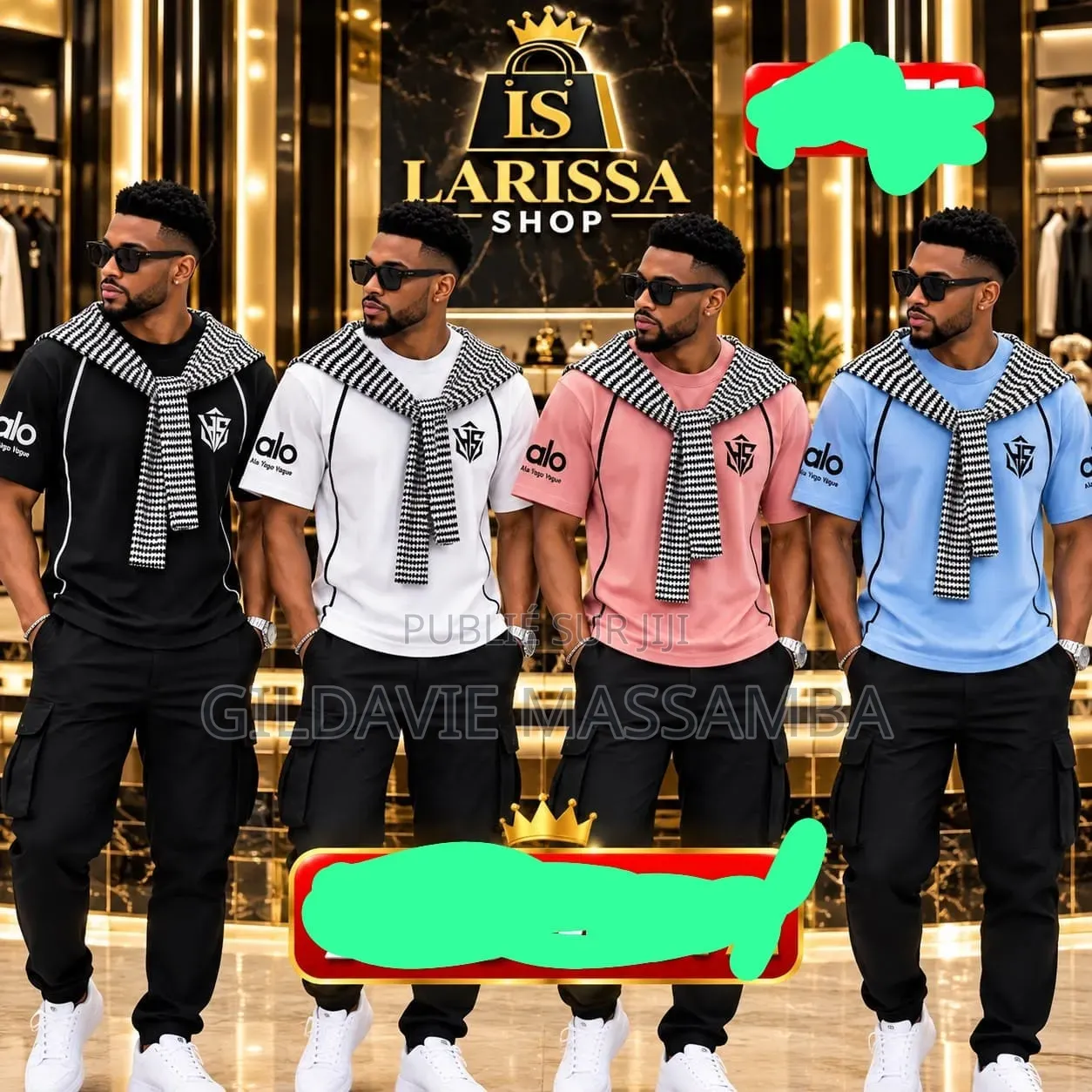 T-Shirt Et Écharpe