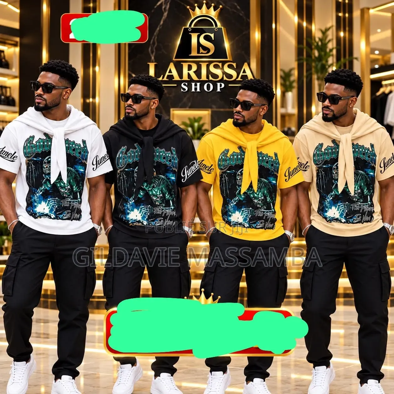 T-Shirt Et Écharpe