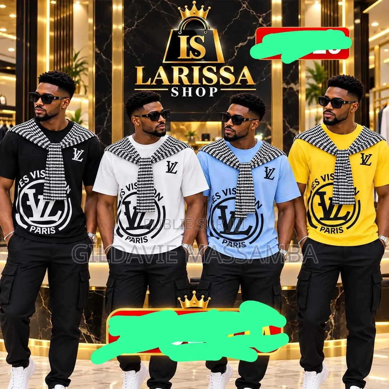 T-Shirt Et Écharpe