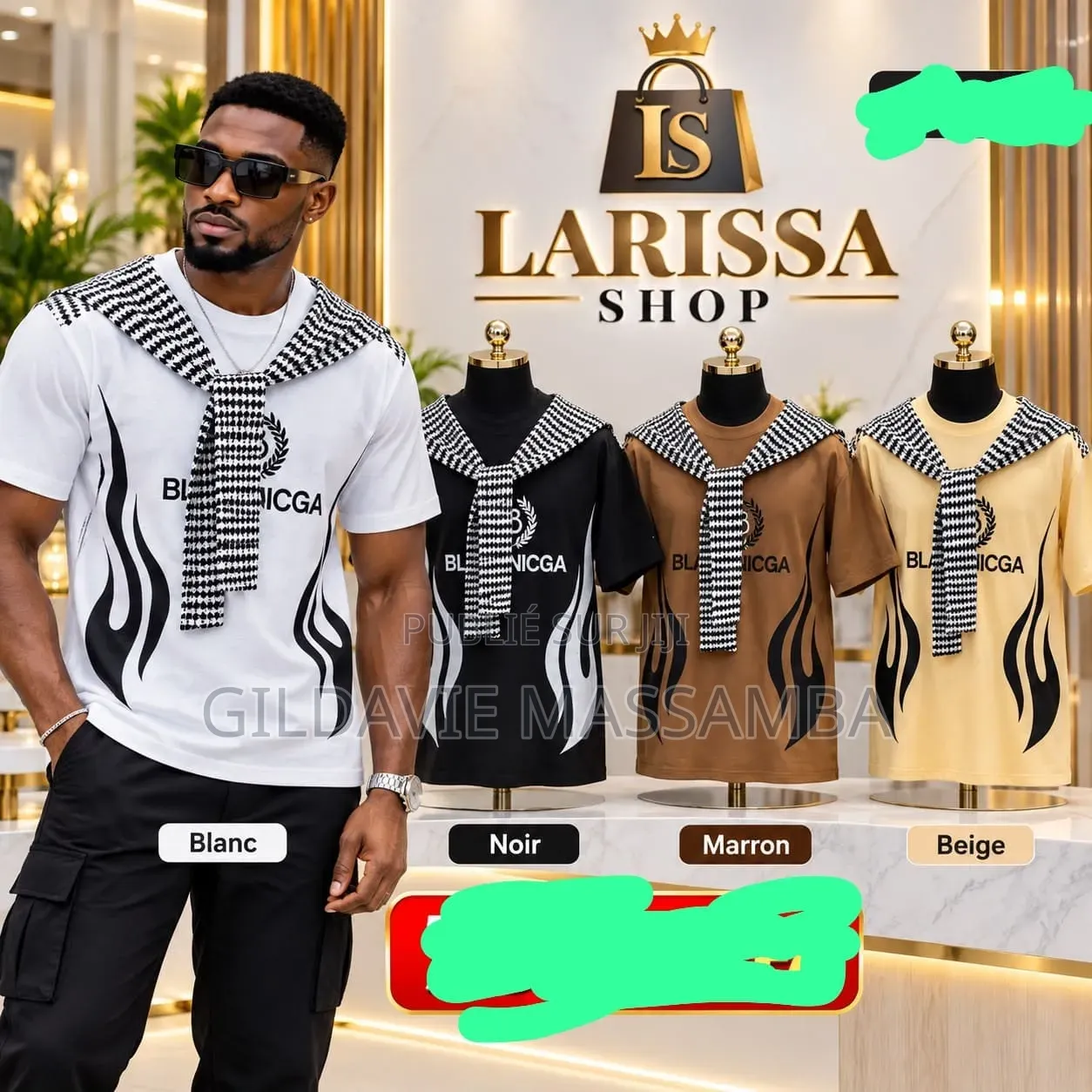 T-Shirt Et Écharpe