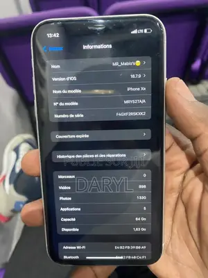 Apple iPhone XR 64 GB Blanc