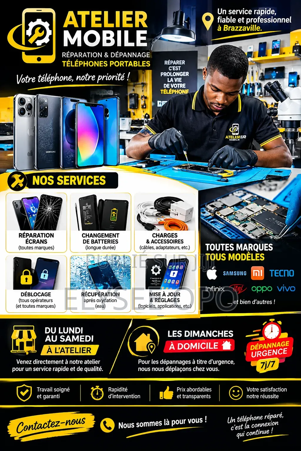 Réparation Téléphones