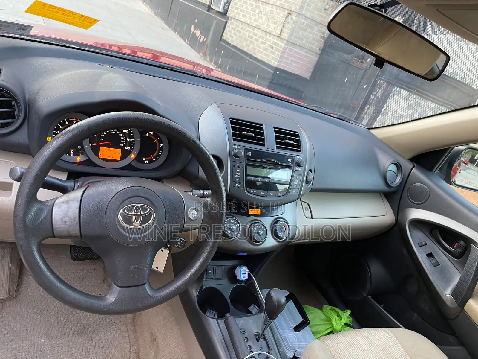 Toyota RAV4 2.0 VVT-i 2008 Rouge