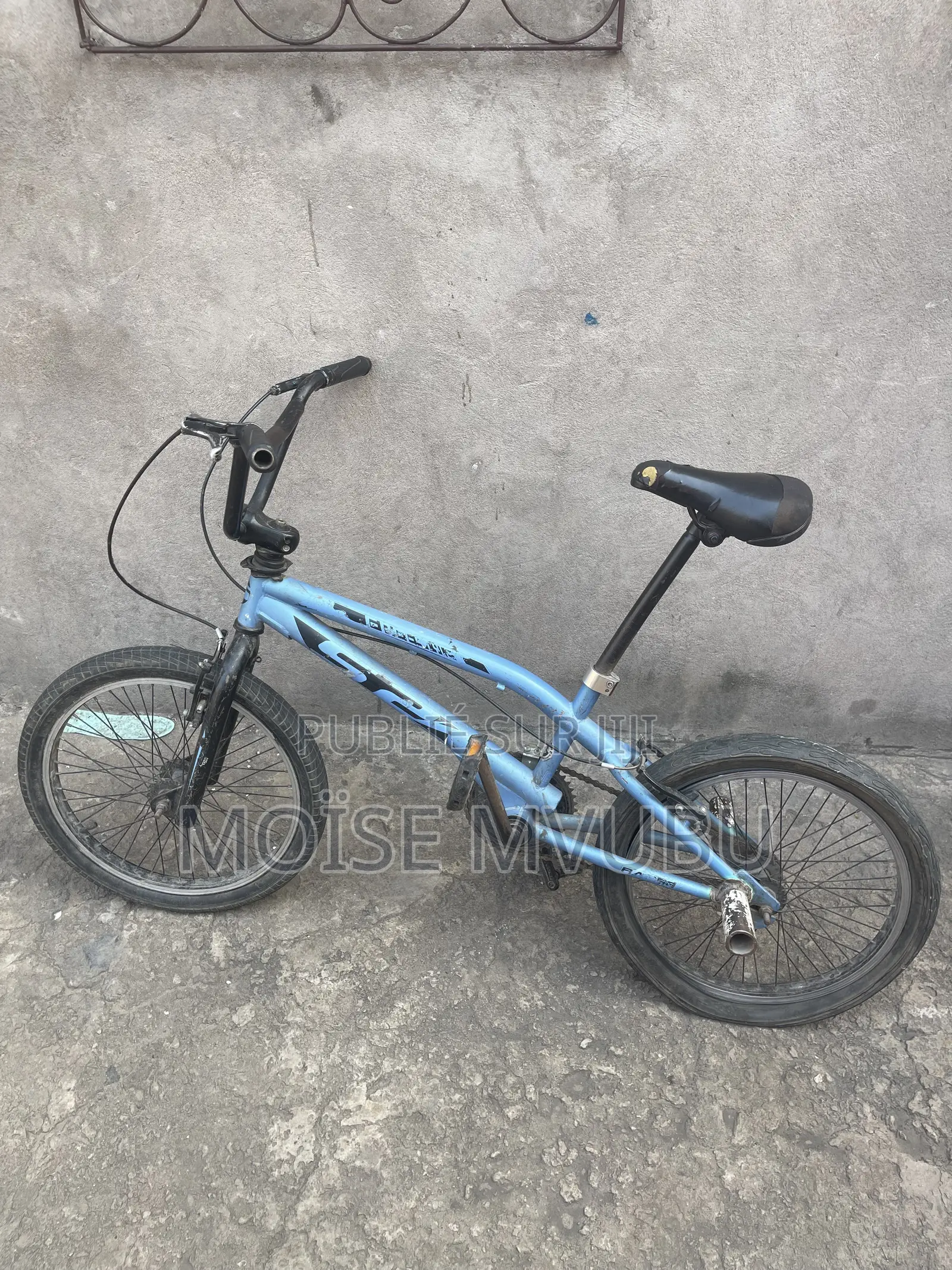 BMX De Couleur Bleu