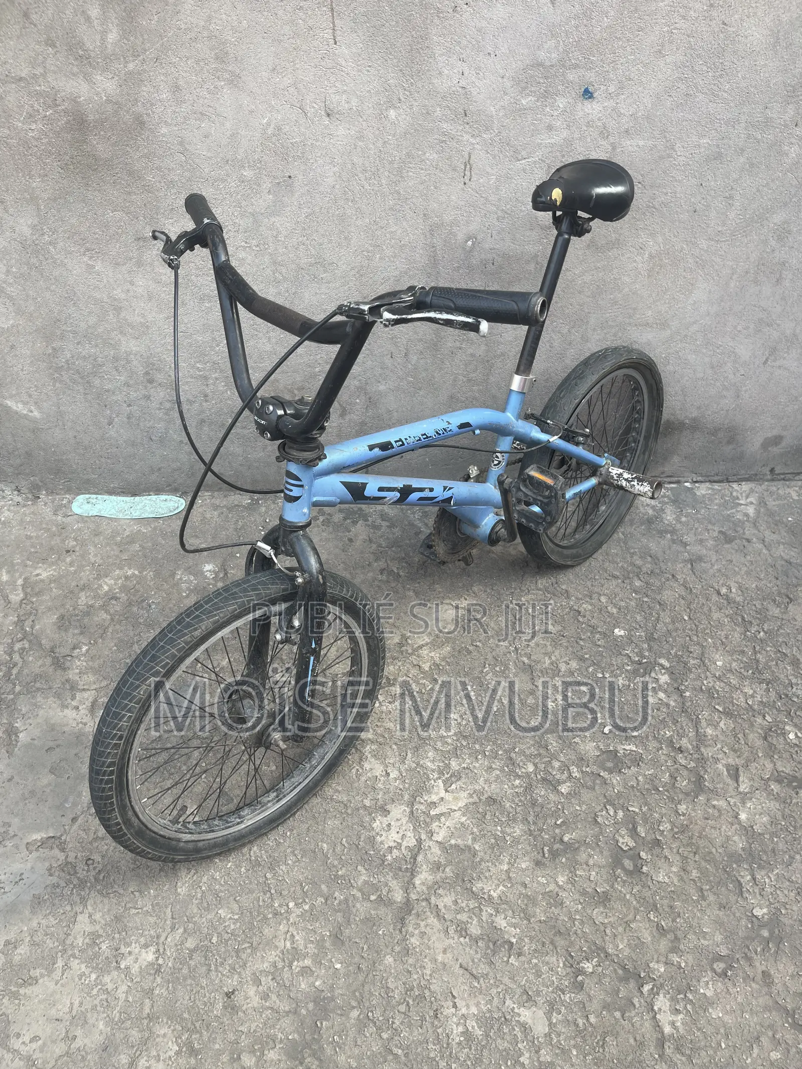 BMX De Couleur Bleu