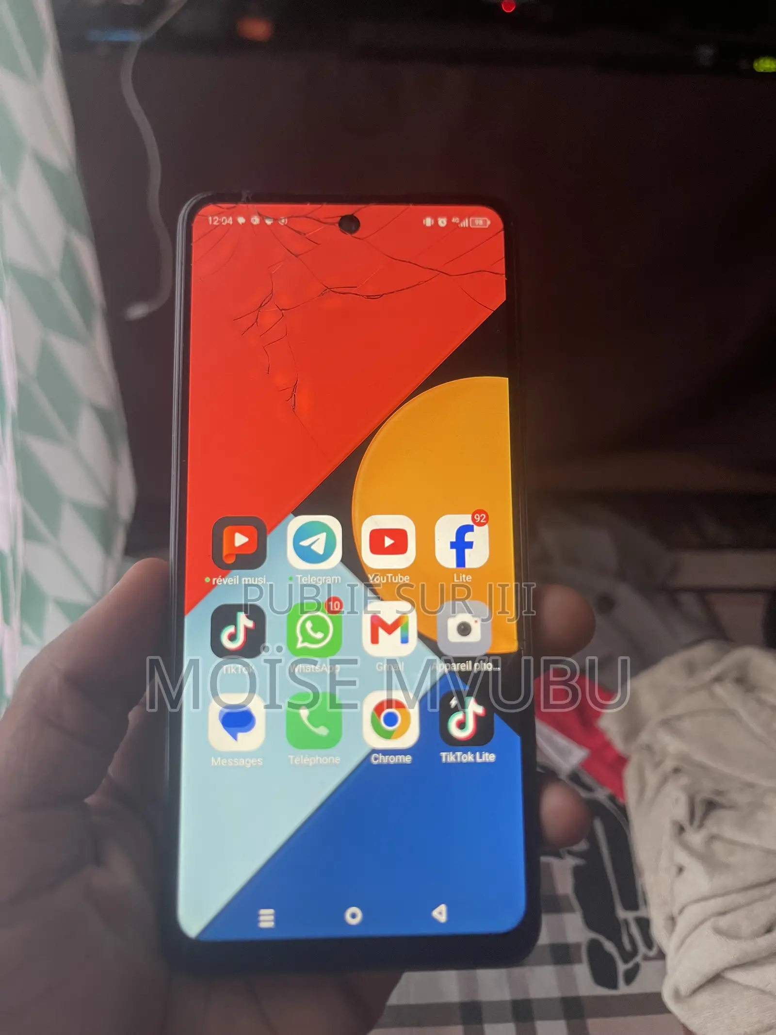 Infinix Hot 10 64 GB Bleu